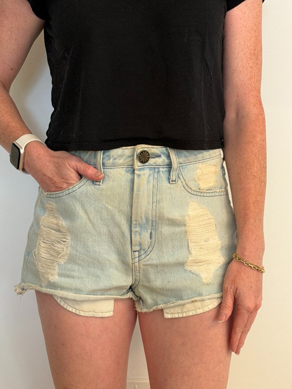 Show Me Your MuMu Sample Denim Shorts - 24